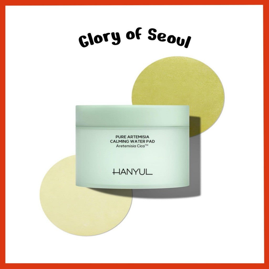 [HANYUL] Pure Artemisia Calming Toner Pads, (60sheets) 170mL | Deep Moisturizing and Quick Soothing Facial Pads, Herb Extracts with CICA
