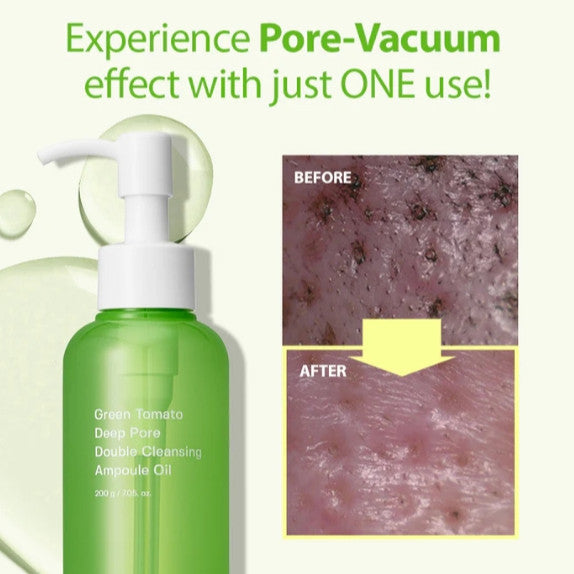 [Sungboon Editor] Green Tomato double cleansing ampoule oil 200g