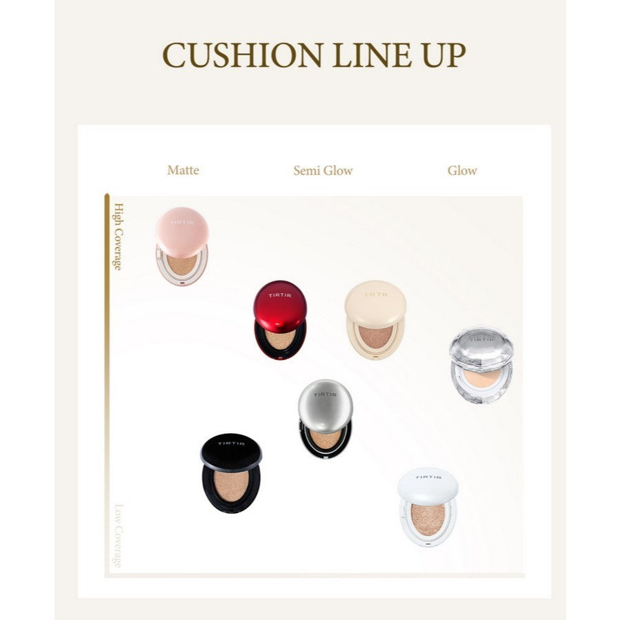 [TIRTIR] TRTR Ceramic Peptifill Cover Cushion, 18g | SPF 50+, PA+++