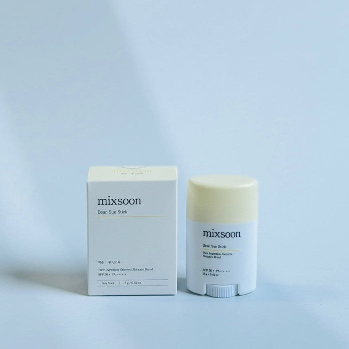mixsoon Sun Stick SPF 50+ PA++++ 15g (2 Types) | Bean / Cica-Hyal