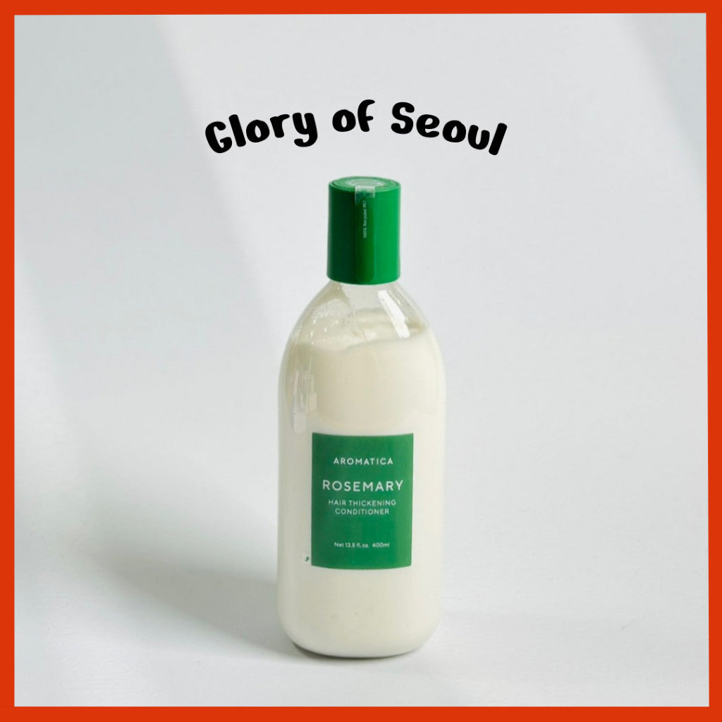 AROMATICA Rosemary Hair Thickening Conditioner 13.53oz / 400ml, Vegan