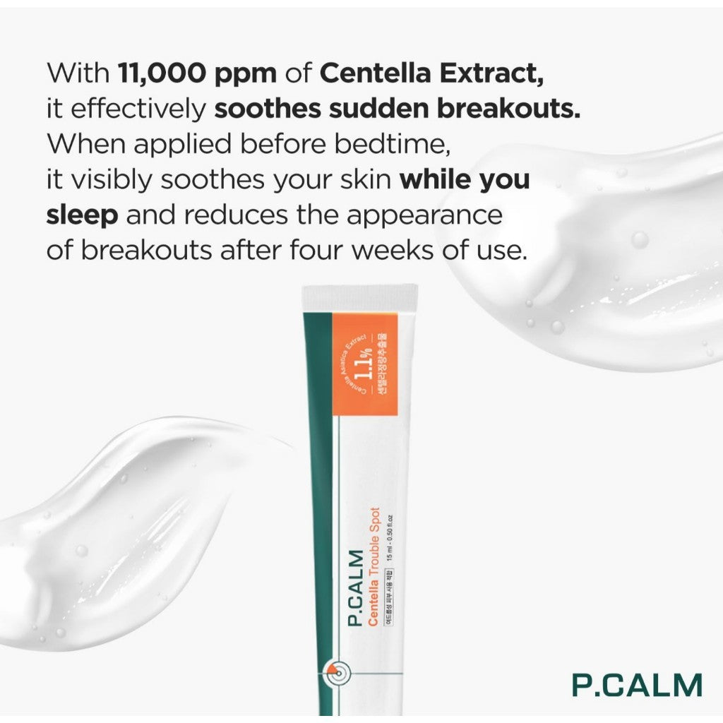 P.CALM Centella Trouble Spot 0.5 fl.oz/15mL