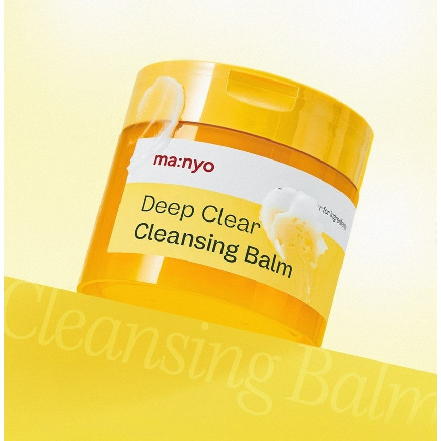 [MANYO] Deep Clear Cleansing Balm, 132mL | Vegan, Hyaluronic acid, Allantoin, Panthenol