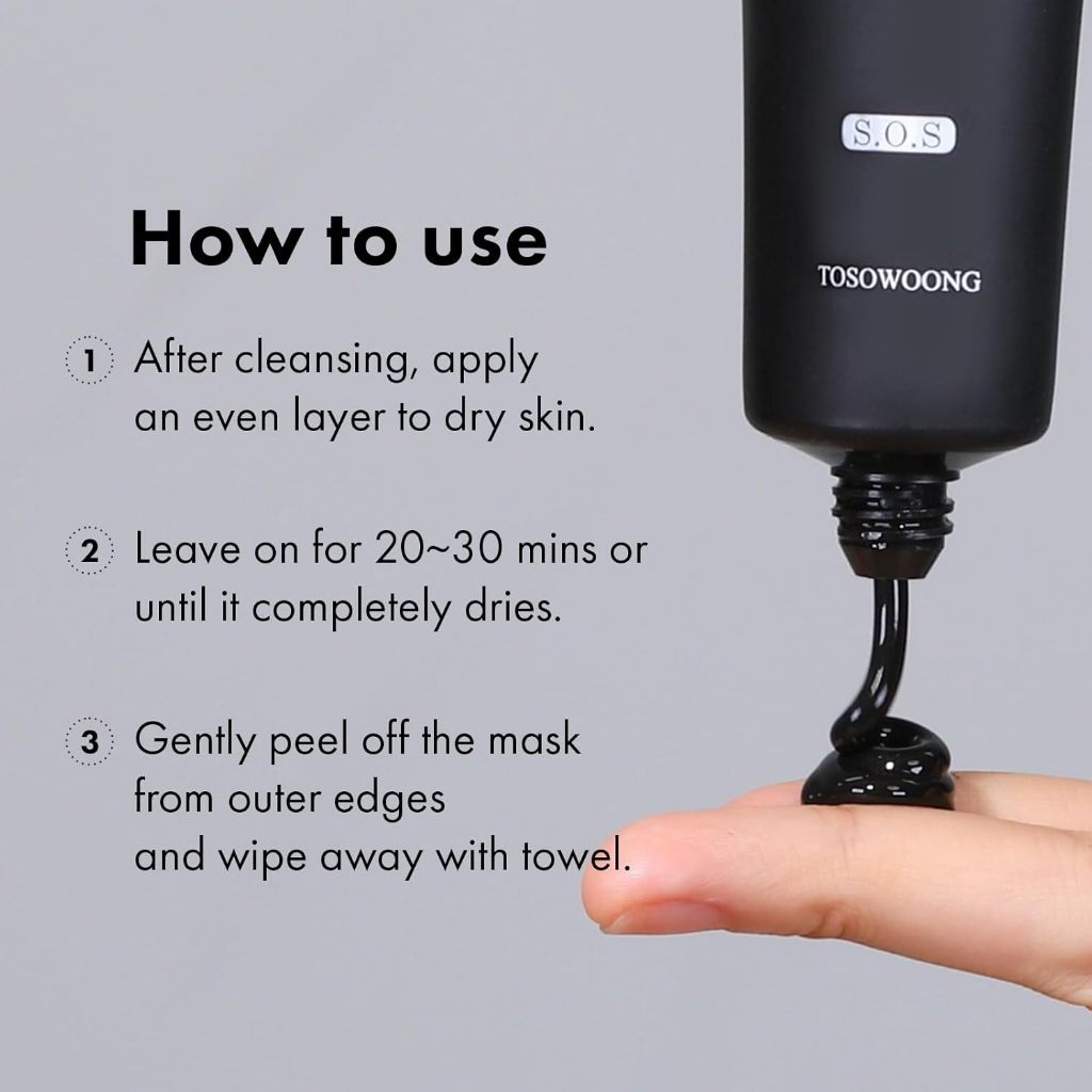 TOSOWOONG Black Head Peel Off Pack 50g