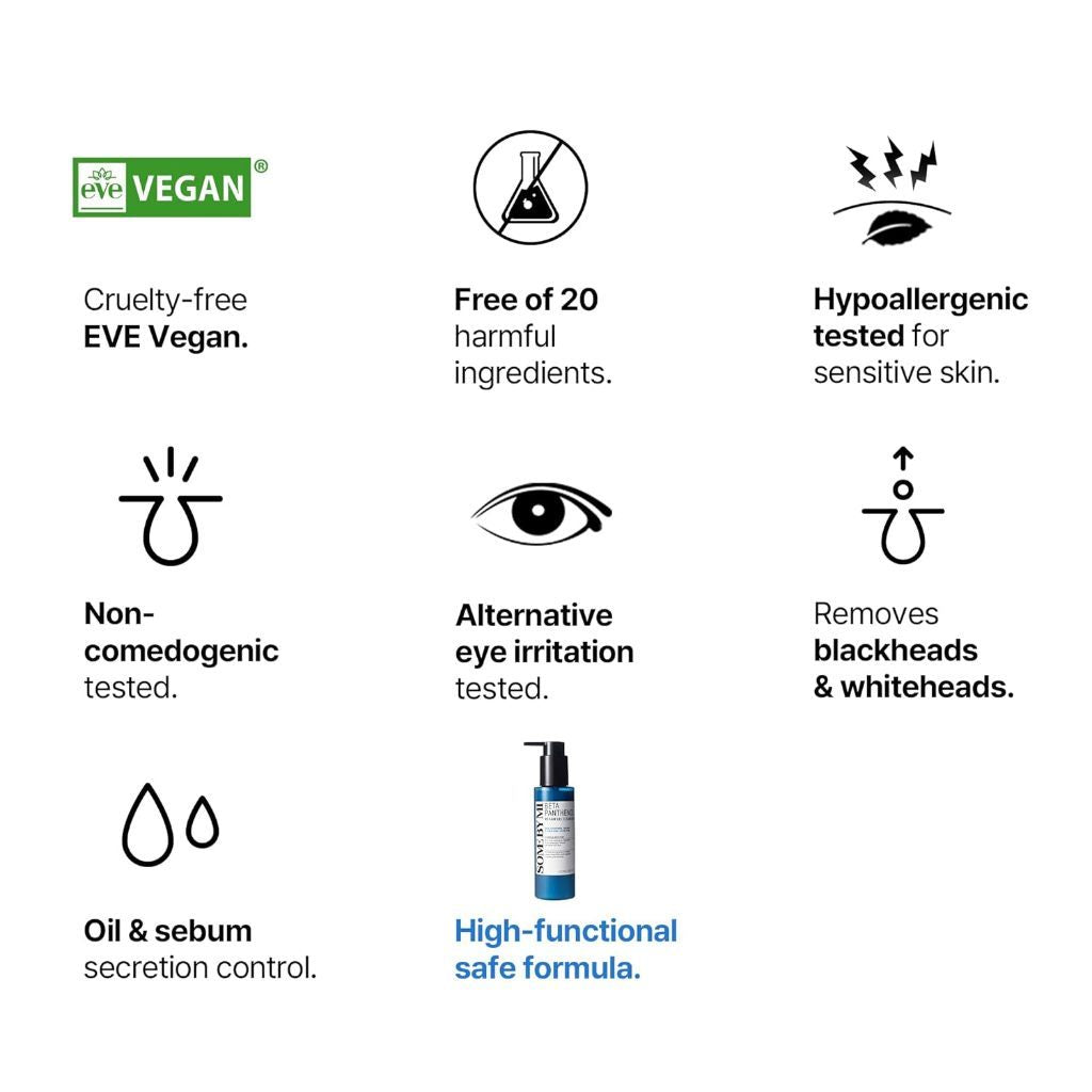 SOME BY MI - Beta-Panthenol Repair Gel Cleanser 120ml