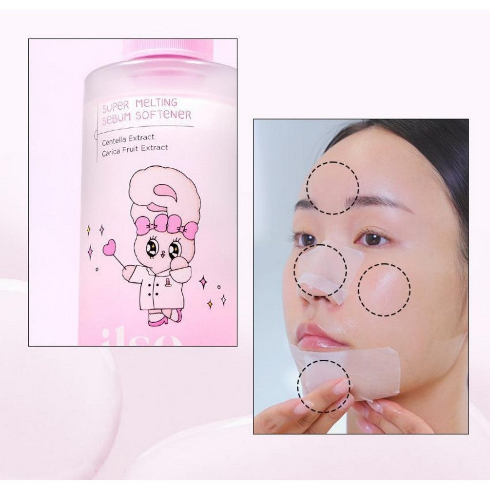 ilso Super Melting Sebum Softener 150mL Esther Bunny Set (+Deep clean master + 40 cotton pads + Esther Bunny Market bag)