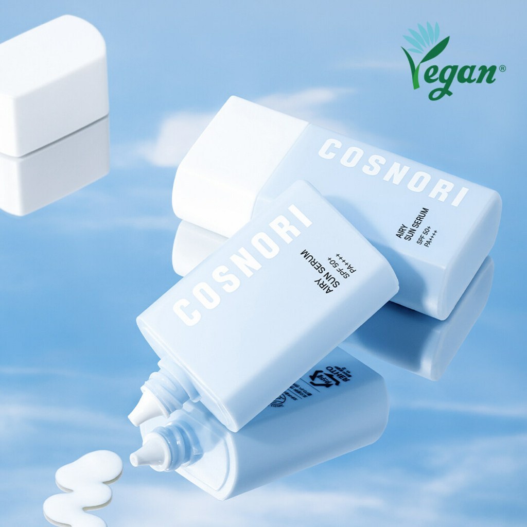 COSNORI Airy Sunscreen Sun serum / Tone-up Sun Serum 50ml (2 Opciones)