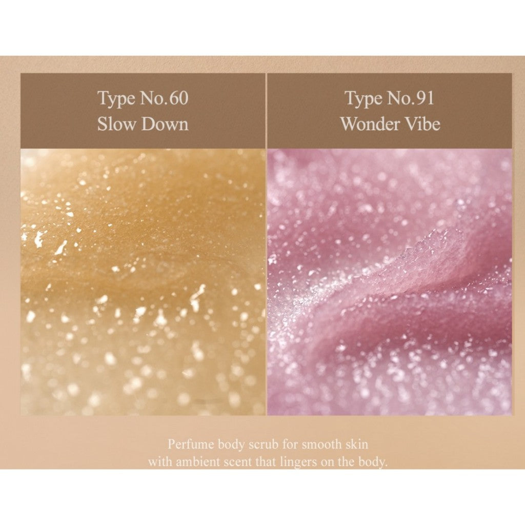 [Type NO.] Body Scrub, 2Type (No.60 Slow Down / No.91 Wonder Vibe) 300g