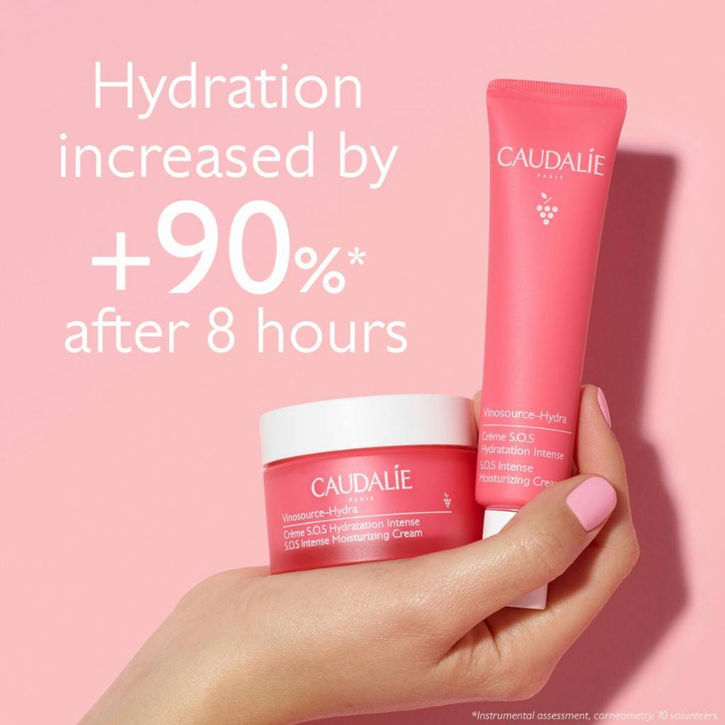 CAUDALIE Vinosource-Hydra S.O.S Intense Moisturizing Cream 50ml