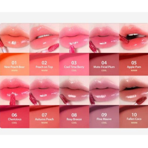 MILKTOUCH Jelly Lip Glow Tint 10 colors