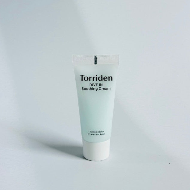 [MINI] Torriden DIVE-IN Low-Molecular Hyaluronic acid Soothing Cream 20ml  / Toner 50ml / Cream 20ml (3 Options)