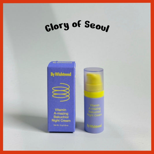 [Mini] BY WISHTREND Vitamin A-mazing Bakuchiol Night Cream, 10g