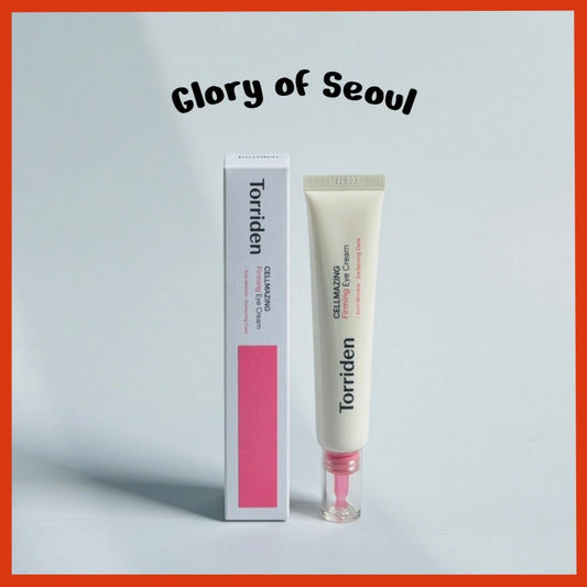 Torriden CELLMAZING Firming Eye Cream, 30mL | Low Molecular Collagen, Anti-Wrinkle, Dull, Dark Circles Care with 5D Collagen Complex and 4R Pure Retinol