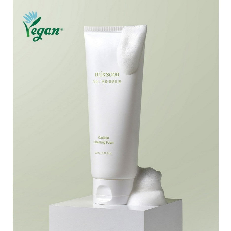 mixsoon Bean Cleansing Oil 195ml / Centella Cleansing Foam 150ml