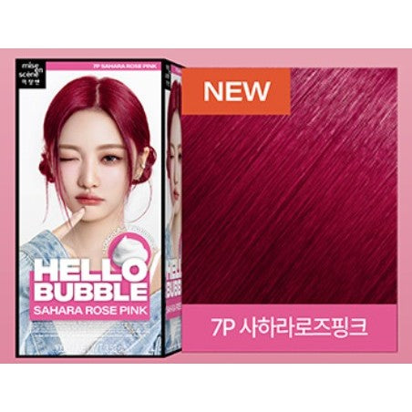 [Renovado] Tinte para cabello Mise en Scene New Hello Bubble