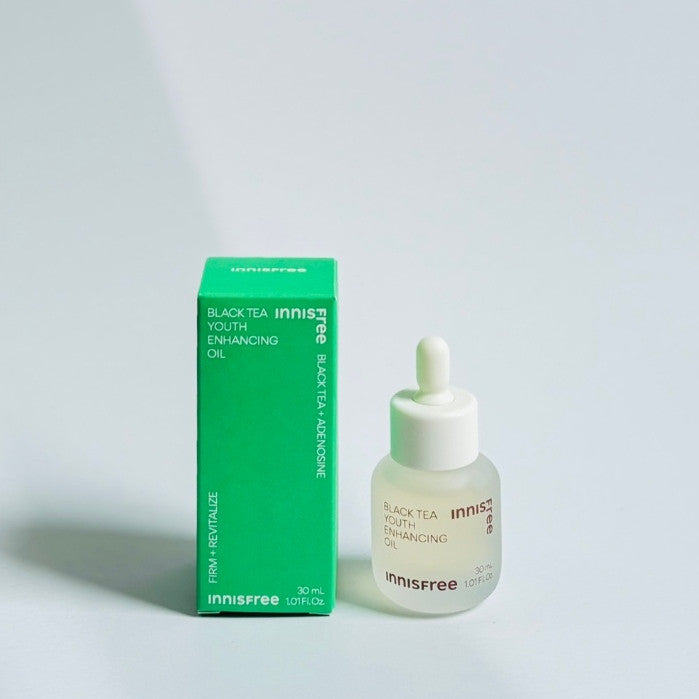 [Innisfree] Black Tea Youth Enhancing Oil, 30mL