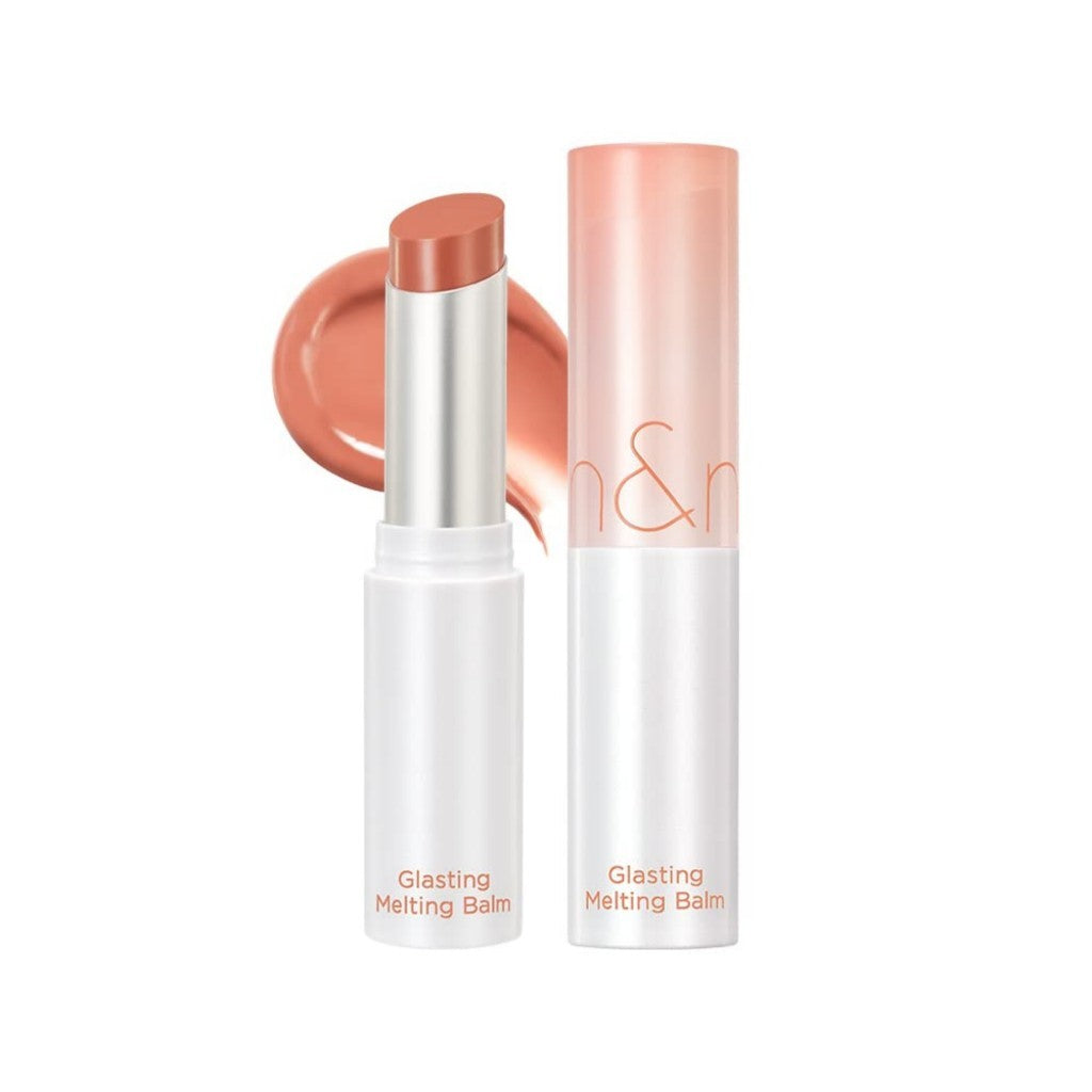 rom&nd Glasting Melting Balm 3.5g, Glossy, Plumping Lips, Moisture, Translucent, Water Bomb, High Pigmented, Vegan