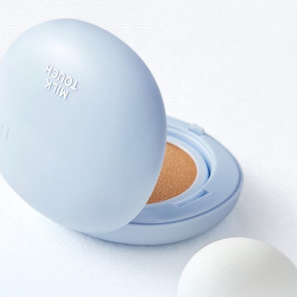 [New] MILKTOUCH All Day Skin Fit Slim Matte Cushion + 15g Refill (3 Colors)