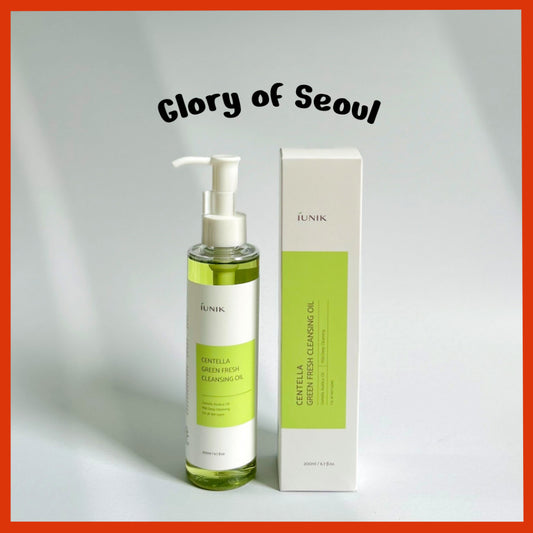 [IUNIK] Centella Green Fresh Cleansing Oil, 200mL