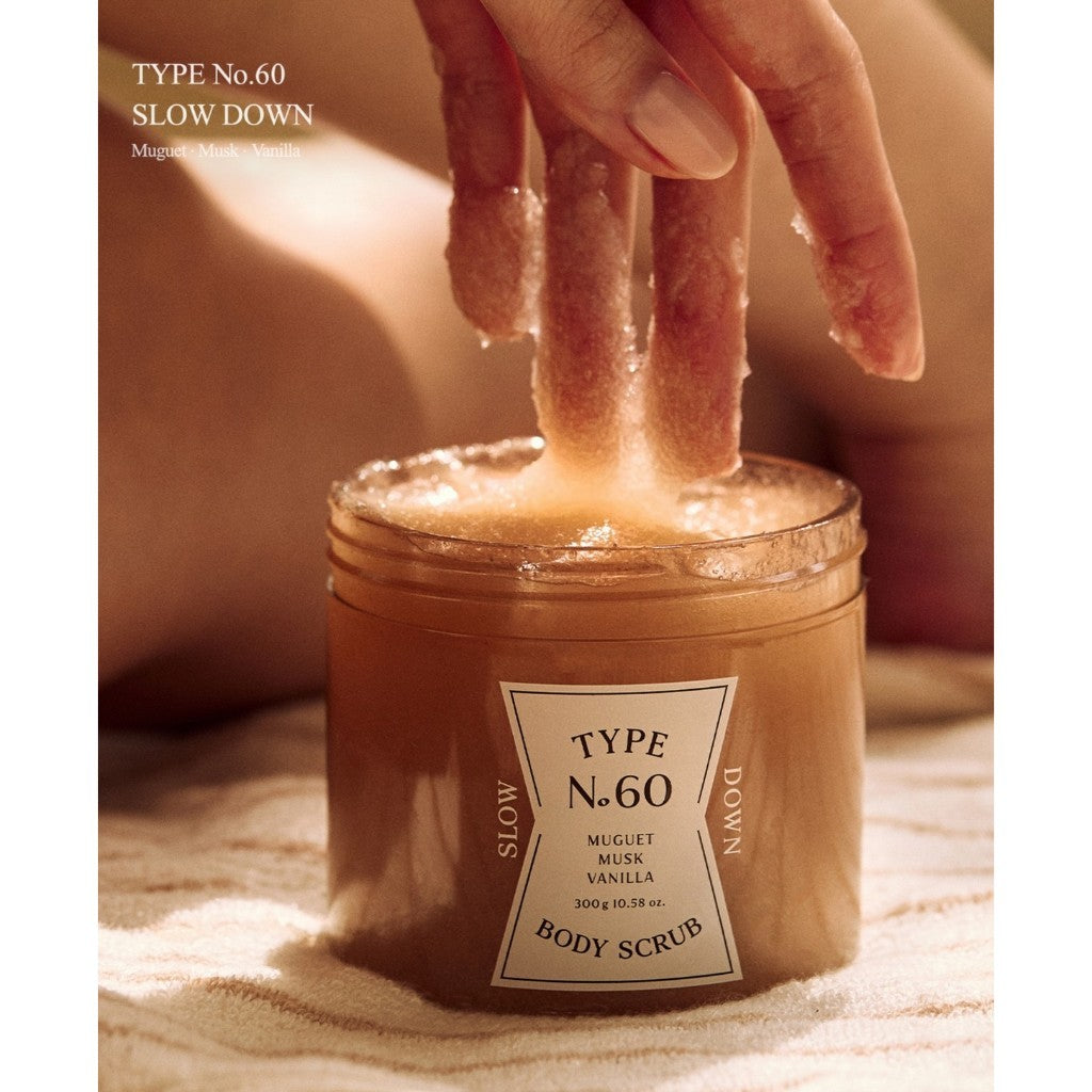 [Type NO.] Body Scrub, 2Type (No.60 Slow Down / No.91 Wonder Vibe) 300g