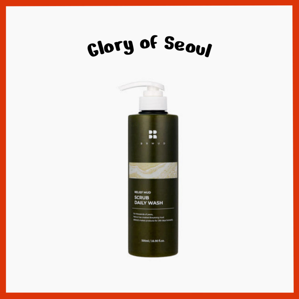 Exfoliante de barro relajante BRMUD para uso diario 500 ml