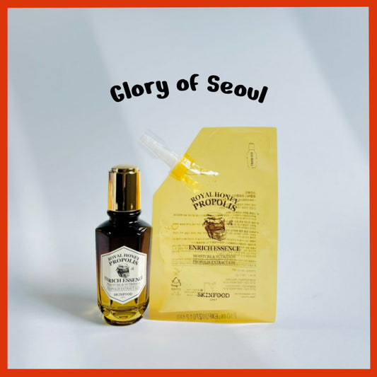 SKINFOOD Royal Honey Propolis Enrich Essence 50ml Product/Refill [NO BOX]