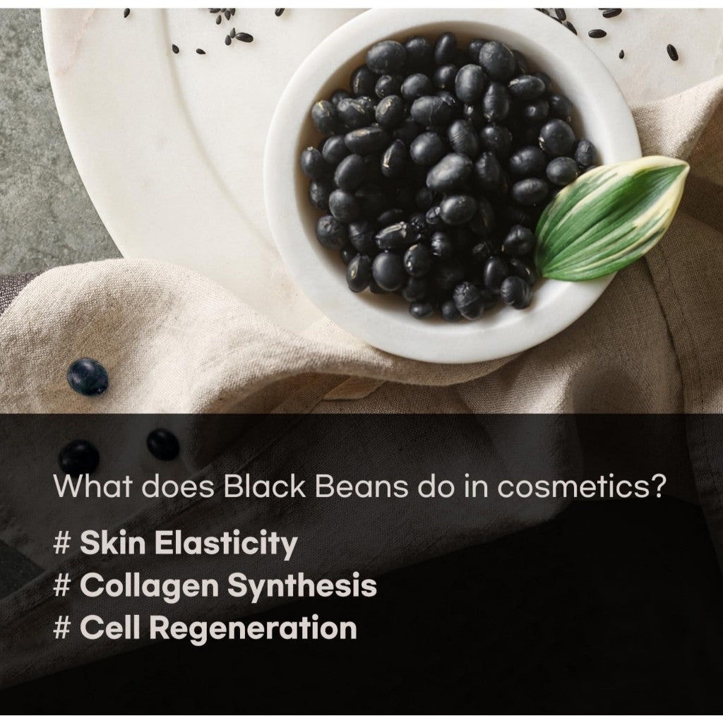 [COXIR] BLACK SNAIL COLLAGEN CREAM, 50mL l Black-3-Complex: Black Rice, Bean, Sesame, Snail Mucin, Collagen