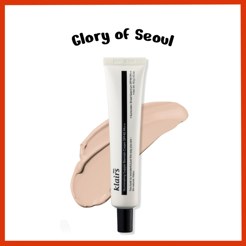 KLAIRS Illuminating Supple Blemish Cream SPf40 PA++ 40ml