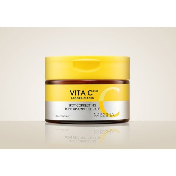 Discos exfoliantes MISSHA Vita C Plus, 80 unidades, 210 g
