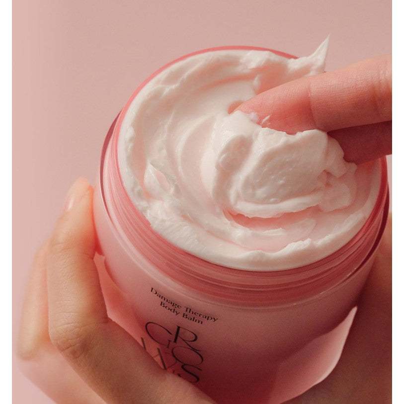 Growus Damage Therapy Body Scrub 280g / Body Balm 300ml