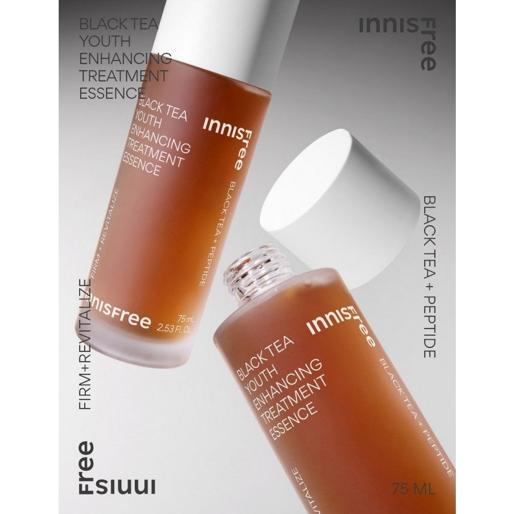 [Innisfree] Black Tea Youth Enhancement Treatment Essence, 75mL