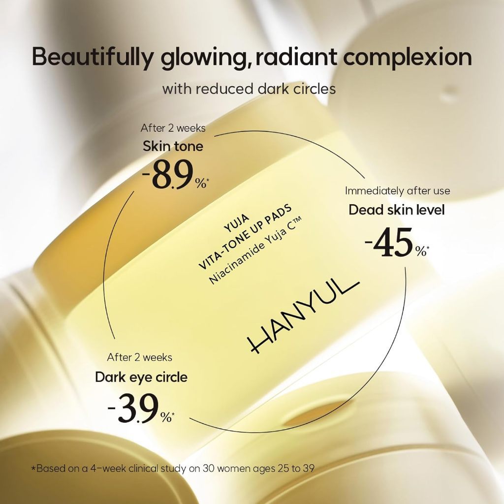 HANYUL TONER PAD 3TYPE(Artemisia , Yuja , Chestnut)