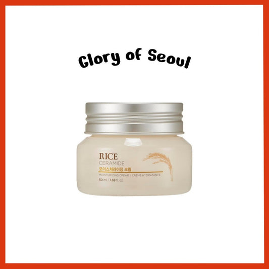 The Face Shop Rice Ceramide Moisturizing Cream, 50mL