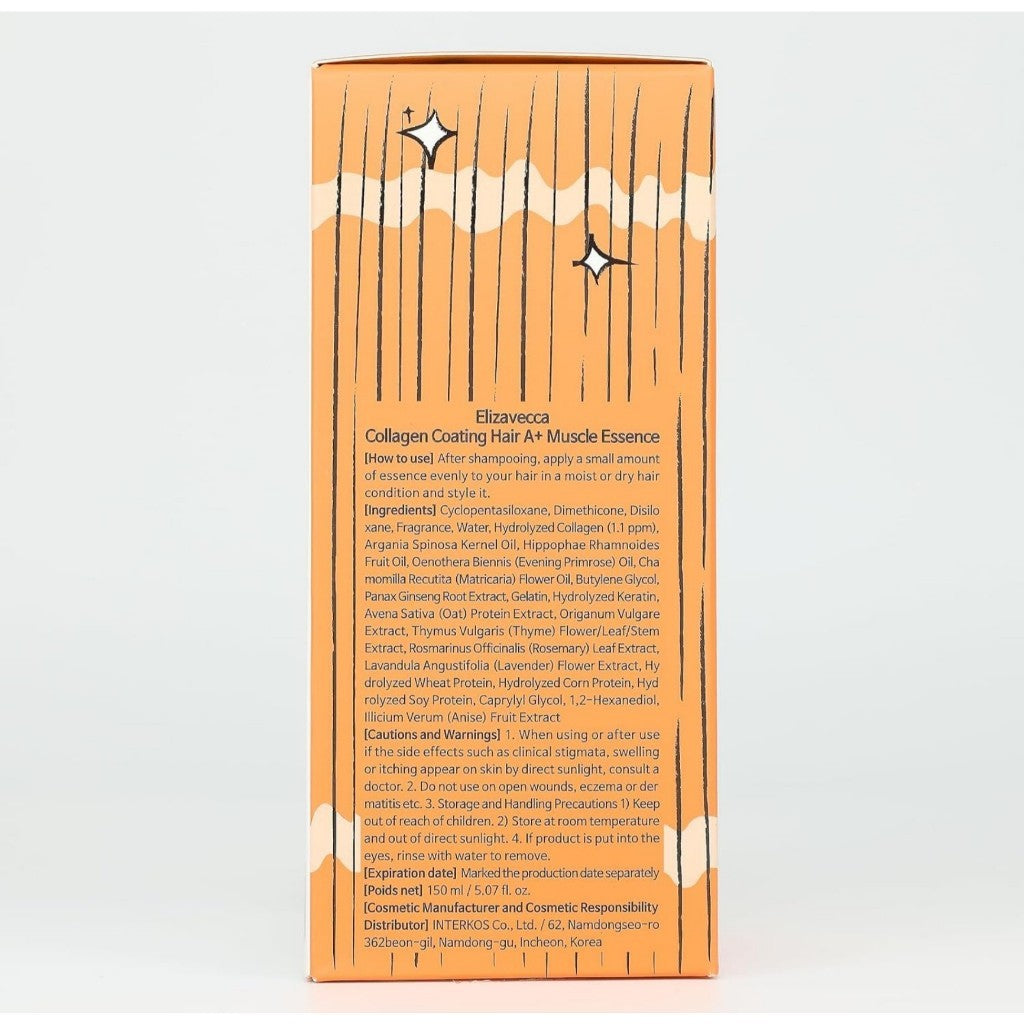 Elizavecca CER-100 Collagen Coating Hair A+ Muscle Essence 150ml