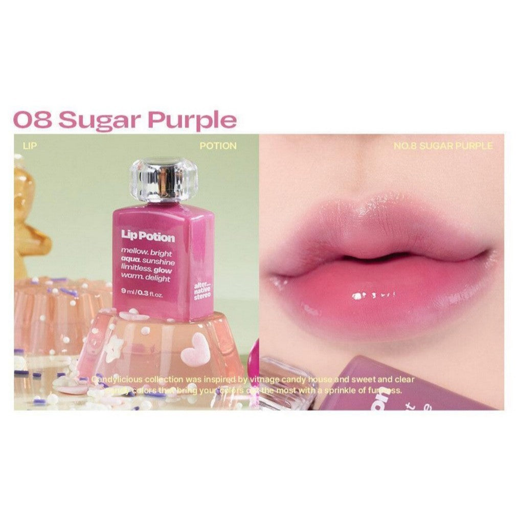 [Alternativestereo] Lip Potion Aqua Glow, 9mL | 6 colors + (New) 3 colors