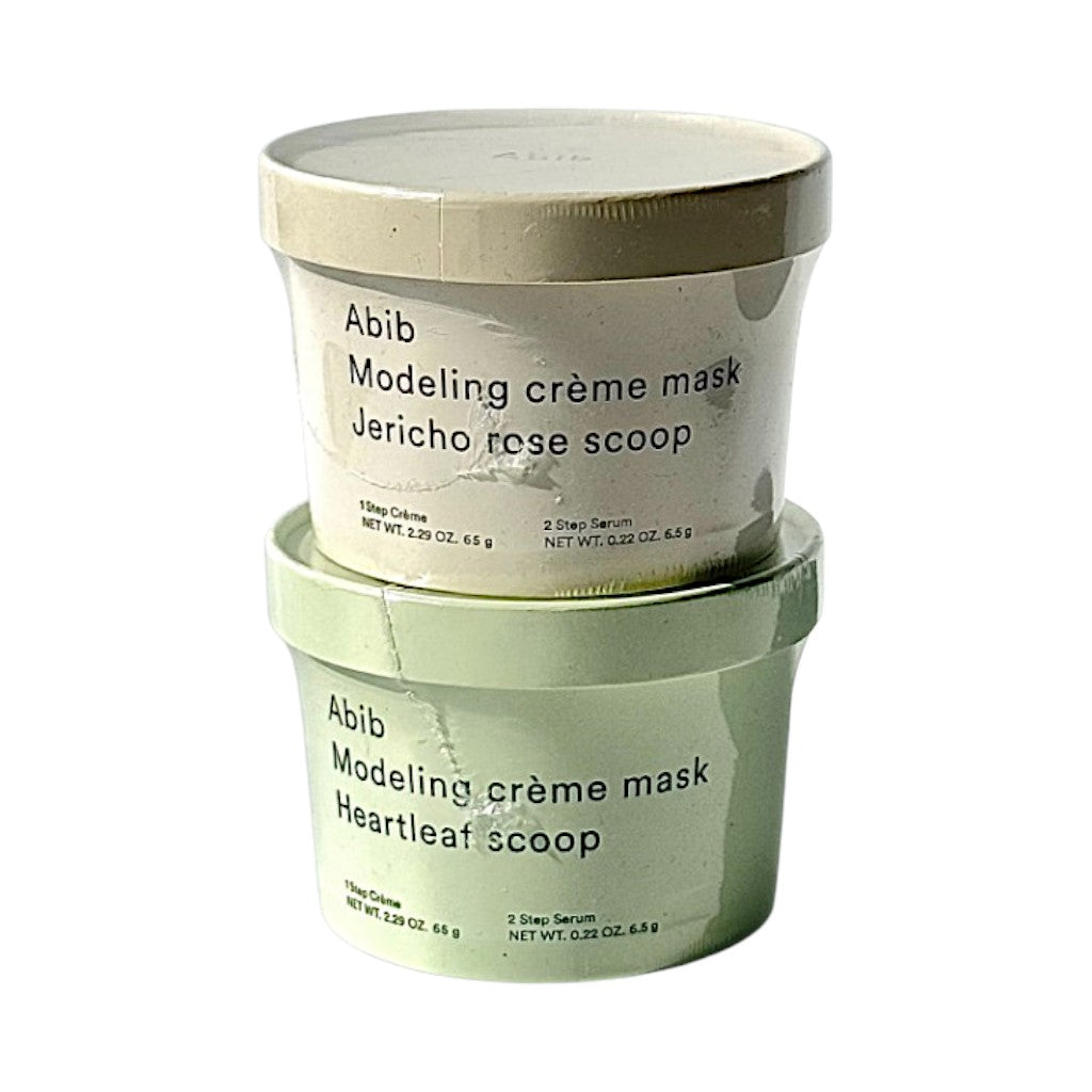 Abib Modeling Cream Mask (2 Types) | Heartleaf Scoop / Jericho Rose Scoop