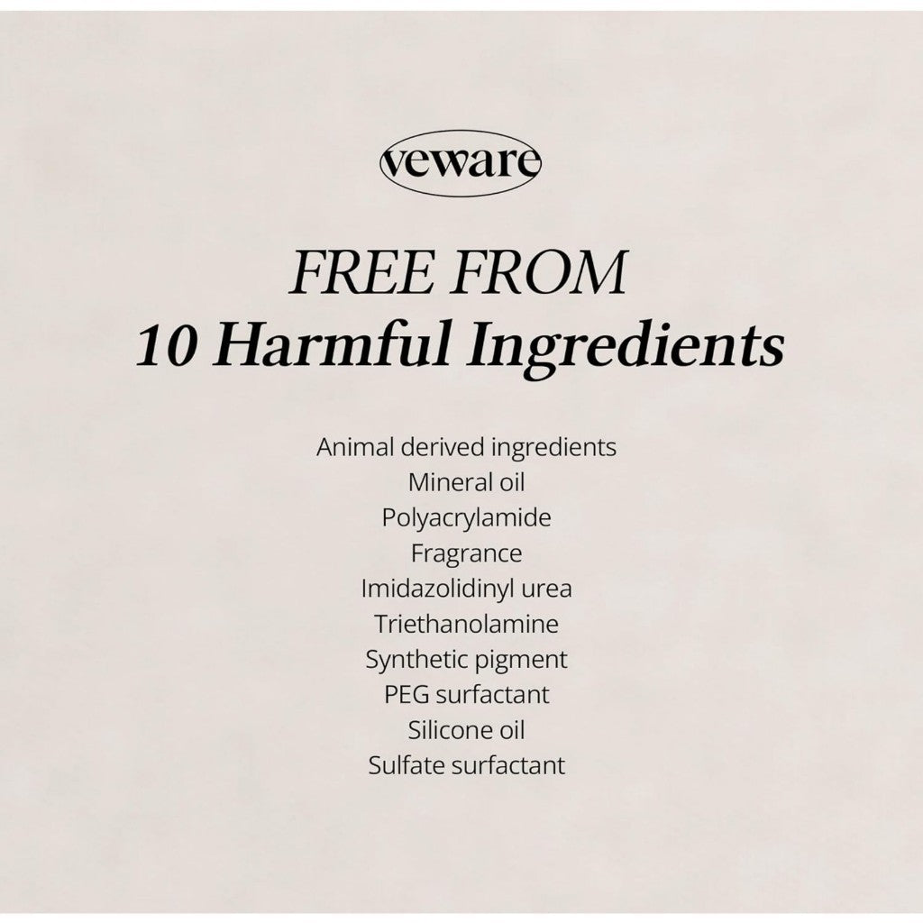 [Veware] Vegan Whipping Cleanser, 150g | Hypoallergenic Mild Daily 100% Vegan Formula Cleanser, for All Skin Types, Rich Bubbles, Gentle Cleansing