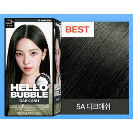 [Renovado] Tinte para cabello Mise en Scene New Hello Bubble