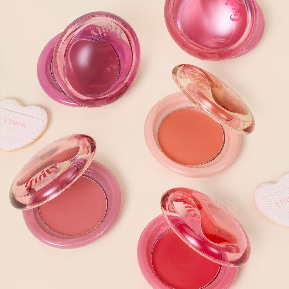 ETUDE Fruity Lip & Cheek Blur Balm 2.3g (5 Colors)