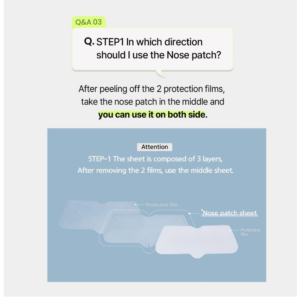 ilso Natural Mild Clear Nose Patch 10 Pieces Nose Pack