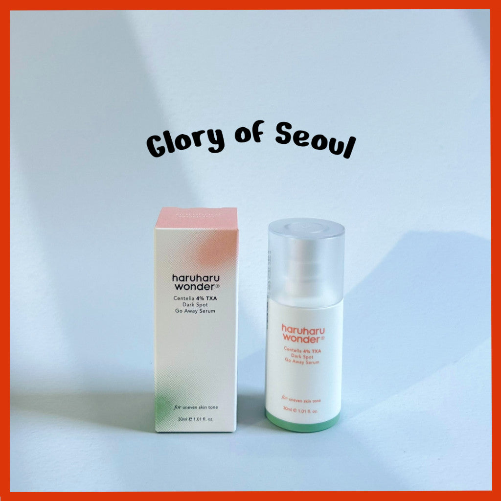 Haruharu Wonder 4% TXA Dark Spot Go Away Serum, 30mL /1.01 fl. oz | Niacinamide, Tranexamic Acid, Vitamine C & Centella
