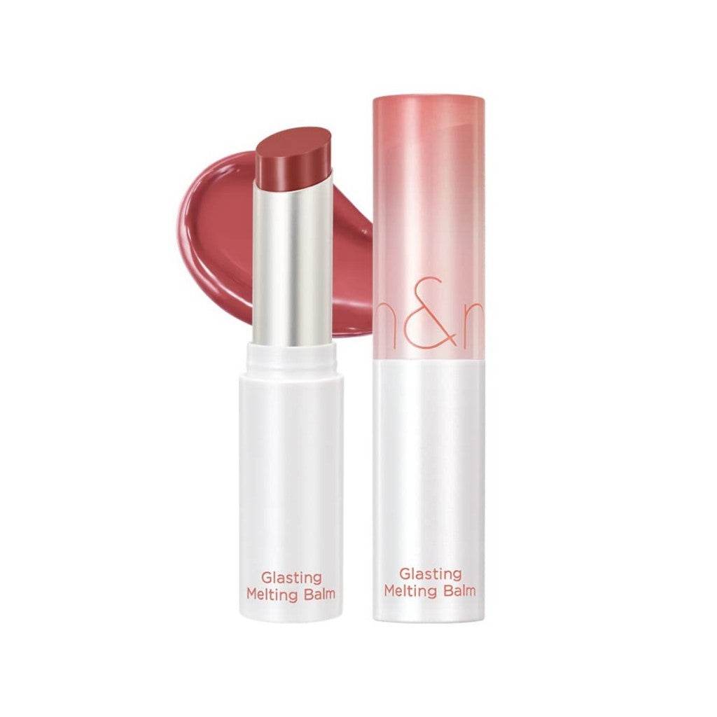 rom&nd Glasting Melting Balm 3.5g, Glossy, Plumping Lips, Moisture, Translucent, Water Bomb, High Pigmented, Vegan