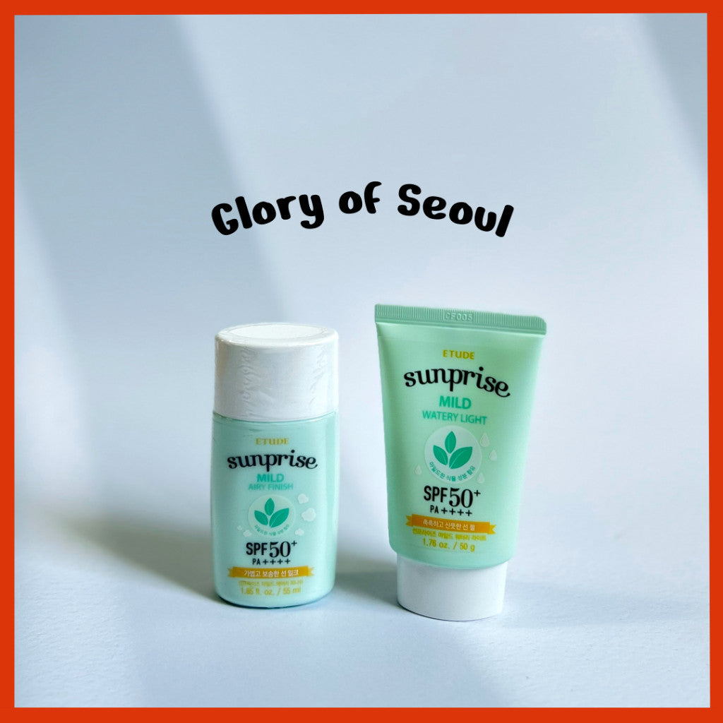 ETUDE Sunprise Mild Airy Finish Sun Milk / Gel SPF50+ PA+++
