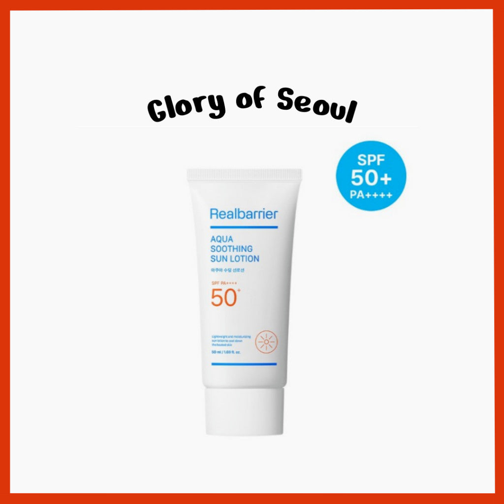 REAL BARRIER Aqua Soothing Sun Lotion SPF50+ PA++++ 50 ml