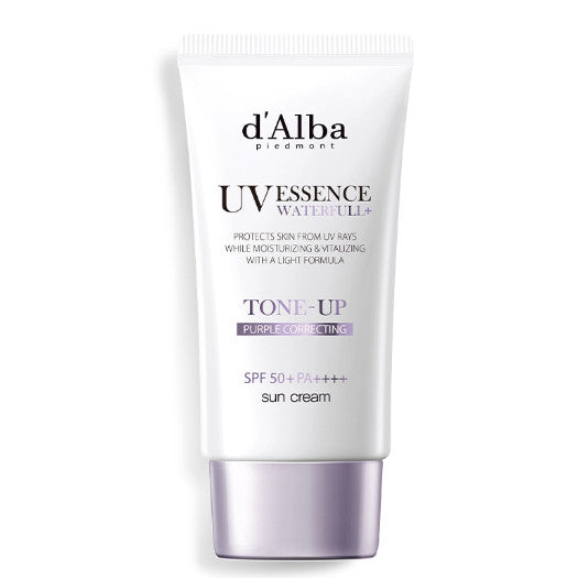 d'Alba Waterfull Sun Cream 50ml (Essence/Mild/Tone-Up/Tone-Up(Purple)) 4Type