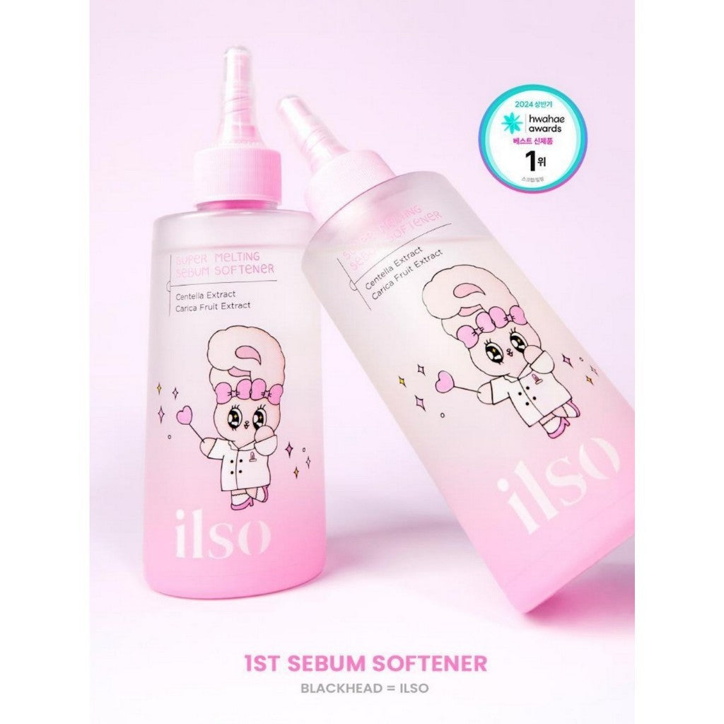 ilso Super Melting Sebum Softener 150mL Esther Bunny Set (+Deep clean master + 40 cotton pads + Esther Bunny Market bag)