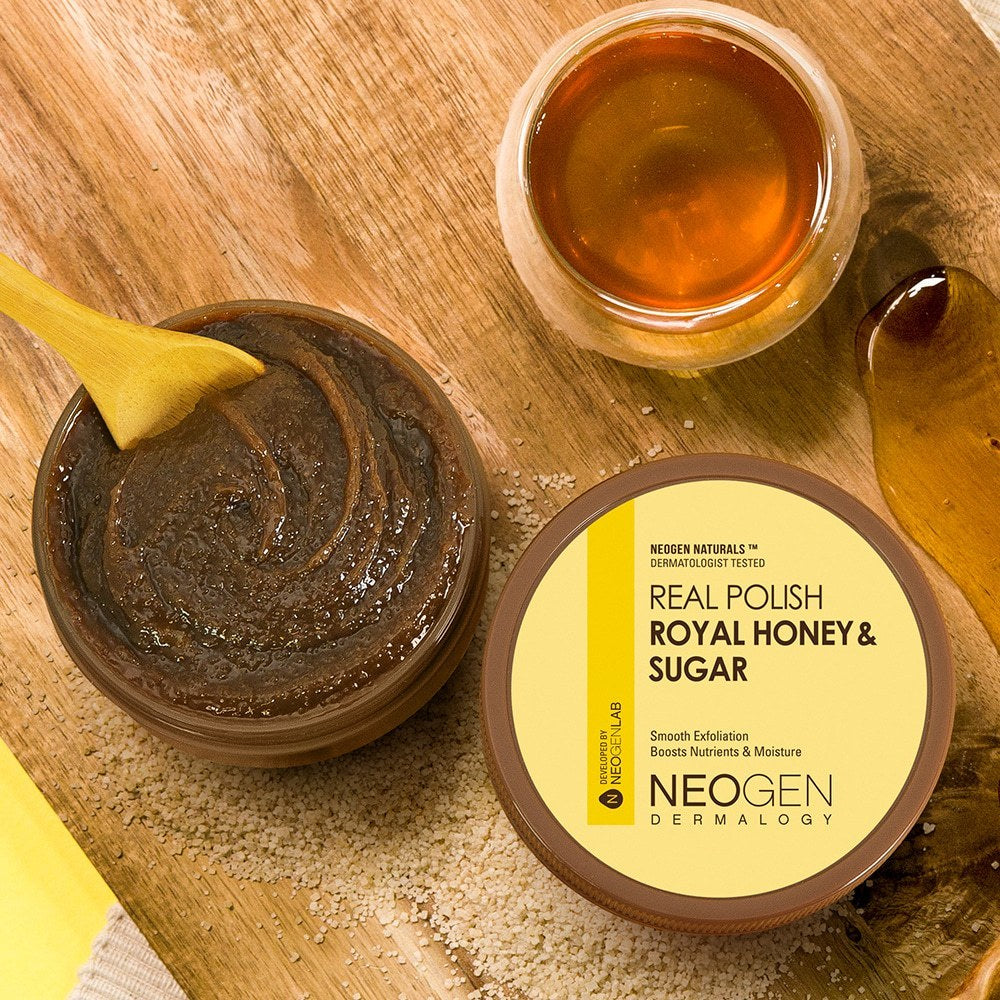 NEOGEN Real Polish Royal Honey&Sugar 210g / 100g / Mini 2types