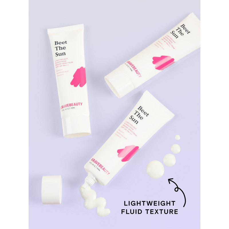 KRAVE BEAUTY Beet The Sun SPF 40 PA+++ 50ml