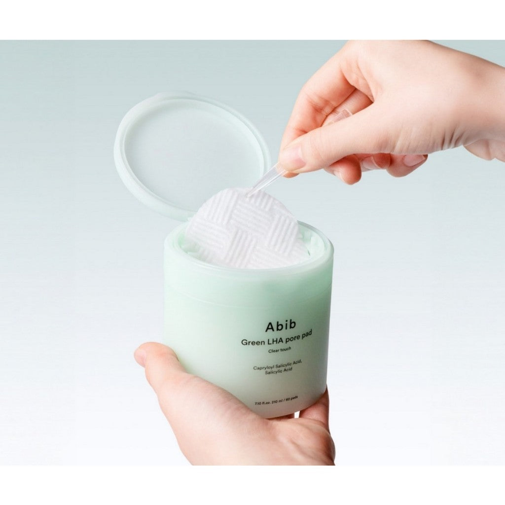 Abib Green LHA Pore Pad Clear Touch 60pads 210ml