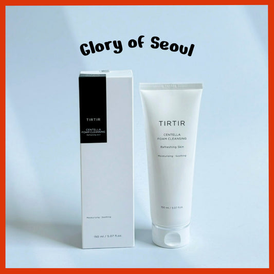 TIRTIR Centella Foam Cleansing, 150mL | Creamy Bubble with Centella Asiatica Extract, Mild Foam Cleanser